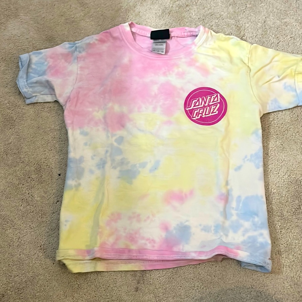 santa cruz skateboard tee